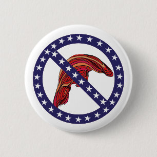 Macaron Rond 5 Cm L'Anti-Atout drôle 2,25" "prenez garde de cheveux"