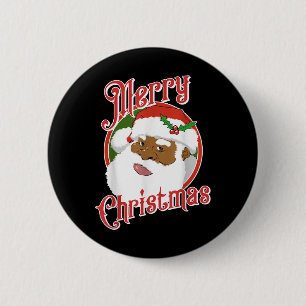 Macaron Rond 5 Cm Lapin Avec Chandail Noël Noël Lapin Noël