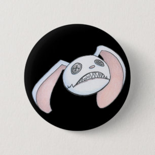 Macaron Rond 5 Cm Lapin de bouton