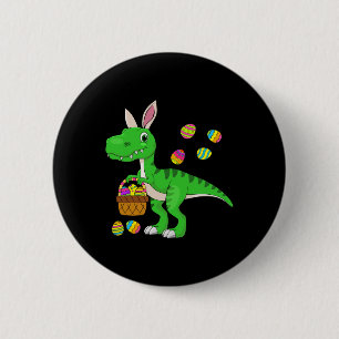 Macaron Rond 5 Cm Lapin de Pâques Dinosaure Oreilles de Pâques Sket 