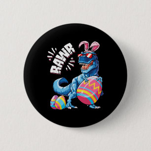 Macaron Rond 5 Cm Lapin de Pâques Dinosaure T Rex Œufs Garçons Enfan