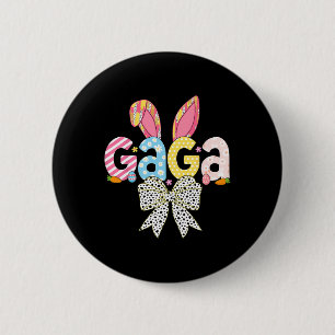 Macaron Rond 5 Cm Lapin de Pâques Gaga Coquette Bow Femmes Filles Jo