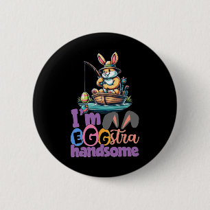 Macaron Rond 5 Cm Lapin de Pâques super beau pêche au Byss Fish