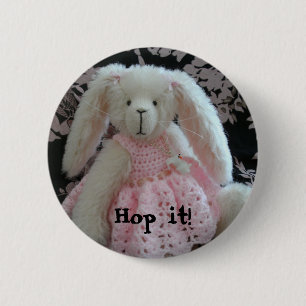 Macaron Rond 5 Cm Lapin de Phillipa par les ours petits de Darlin