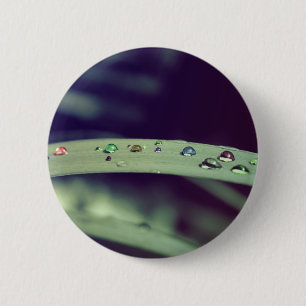 Macaron Rond 5 Cm L'arc-en-ciel laisse tomber l'insigne/bouton