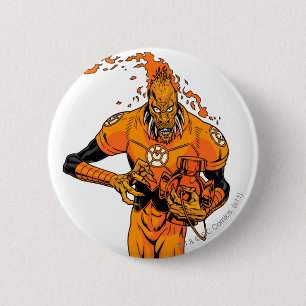 Macaron Rond 5 Cm Larfleeze - Agent Orange 4