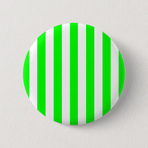 Macaron Rond 5 Cm Larges Rayures Lime