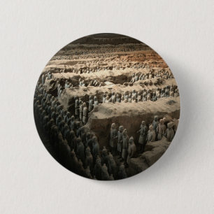 Macaron Rond 5 Cm L'armée de terre cuite