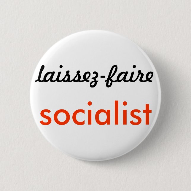 Macaron Rond 5 Cm L'audacieux et le souhaitable : socialisme de (Devant)