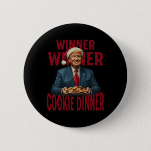 Macaron Rond 5 Cm Lauréat du dîner Cookie Dinner Funny Trump 2024 47