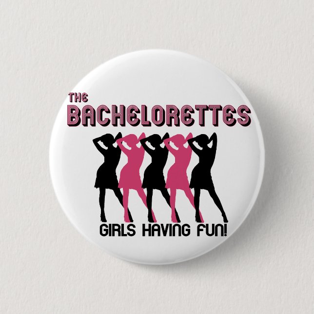 Macaron Rond 5 Cm Le Bachelorettes (Devant)