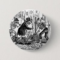 "Le balayeur heureux Calaveras "