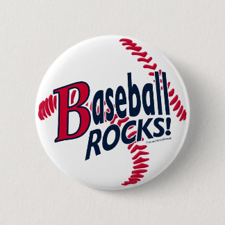 Macaron Rond 5 Cm Le baseball déchire ! Bouton
