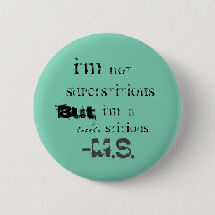 Macaron Rond 5 Cm Le bouton de citation de bureau