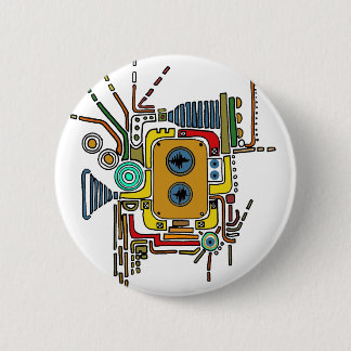 Macaron Rond 5 Cm le bouton de diffusion