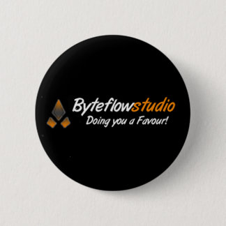 Macaron Rond 5 Cm Le bouton "officiel" de Byteflowstudio