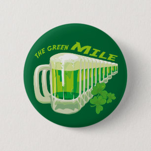 Macaron Rond 5 Cm Le bouton vert de mille