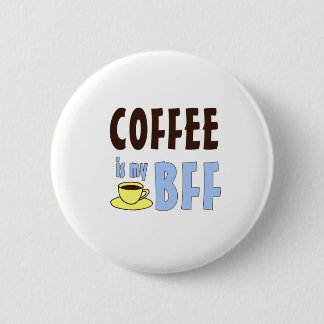 Macaron Rond 5 Cm Le café est mon BFF