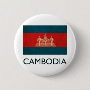 Macaron Rond 5 Cm Le Cambodge vintage