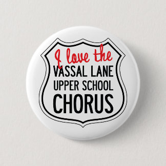 Macaron Rond 5 Cm Le choeur de VLUS se boutonnent