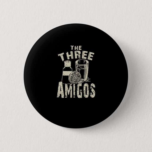 Macaron Rond 5 Cm Le Cocktail "Three Amigos" Boisson Nouveauté (Devant)