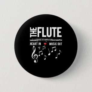 Macaron Rond 5 Cm Le Coeur De Flûte Dans La Musique