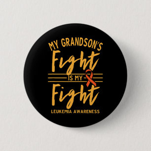 Macaron Rond 5 Cm Le combat de mon petit-fils est ma lutte contre la