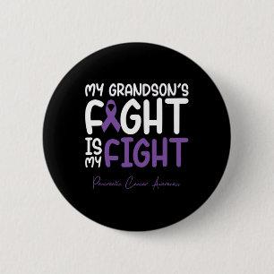 Macaron Rond 5 Cm Le combat de mon petit-fils est mon combat contre
