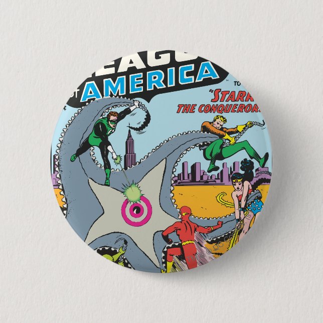 Macaron Rond 5 Cm Le courageux et le courageux numéro 28 - mars (Devant)