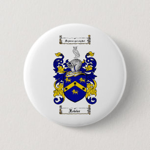 MACARON ROND 5 CM LE CREST DE FAMILLE DE FOWLER - MANTEAU DE FOWLER
