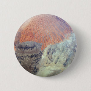 Macaron Rond 5 Cm Le Désert Du Sahara En Algérie, Afrique Du Nord.