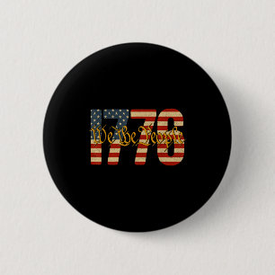 Macaron Rond 5 Cm Le drapeau américain vintage 1776 patriotique du p