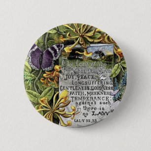 Macaron Rond 5 Cm Le Fruit De L'Esprit