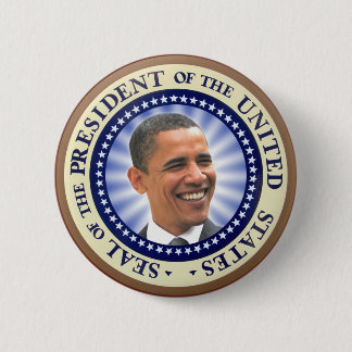 Macaron Rond 5 Cm Le grand joint de l'aimant d'Obama