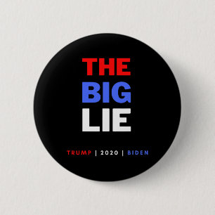 Macaron Rond 5 Cm Le Gros Mensonge Trump Desantis 2024