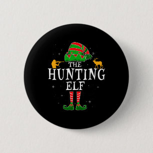 Macaron Rond 5 Cm Le Groupe Elf Chasse Correspondant Famille Noël Hu