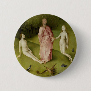 Macaron Rond 5 Cm Le jardin des plaisirs terrestres, 15ème siècle