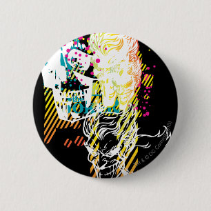 Macaron Rond 5 Cm Le Joker Neon Montage