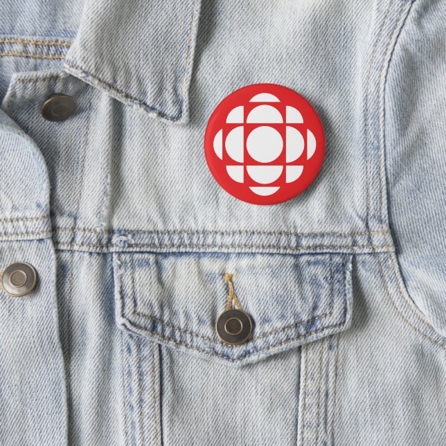 Macaron Rond 5 Cm  Le Joyau de CBC/Radio-Canada (En situation)