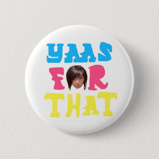 Macaron Rond 5 Cm le k-Rizz indique "Yass pour cela "