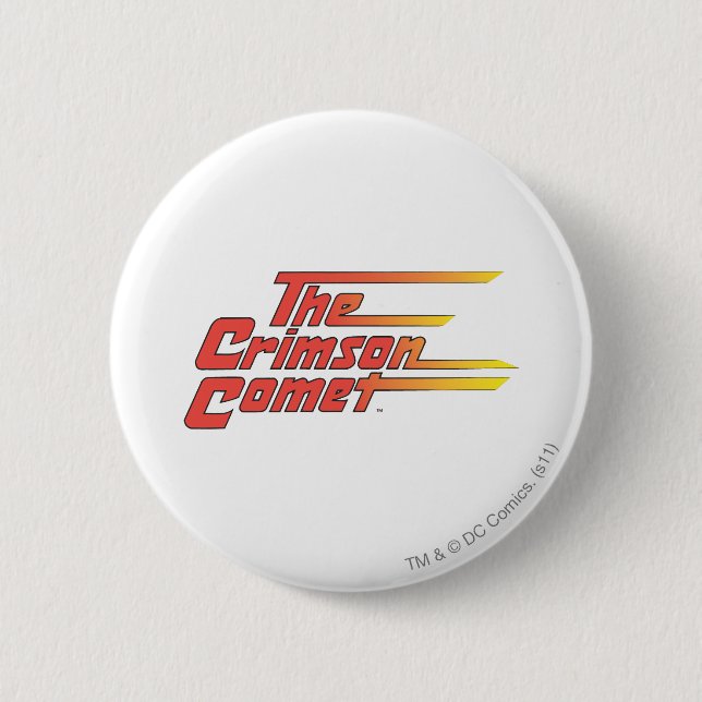 Macaron Rond 5 Cm Le logo de Crimson Comet (Devant)