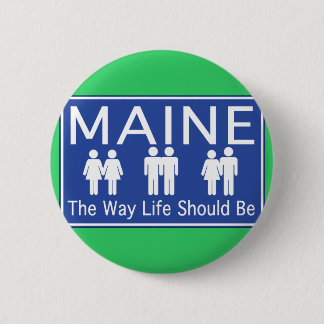 Macaron Rond 5 Cm Le Maine faisant avancer le bouton