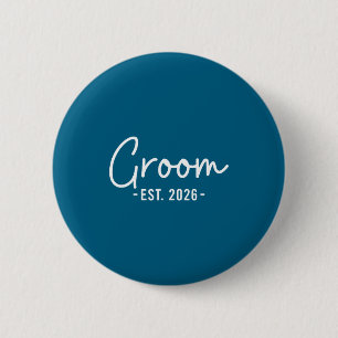 Macaron Rond 5 Cm Le marié est 2026 futur mari enterrement de vie de