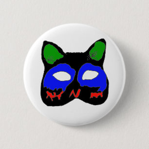 Macaron Rond 5 Cm LE MASQUE CHAT1.png