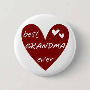 Macaron Rond 5 Cm Le meilleurs T-shirts et cadeaux de grand-maman de