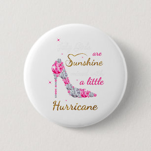 Macaron Rond 5 Cm Le mois d'anniversaire de juillet, filles était né