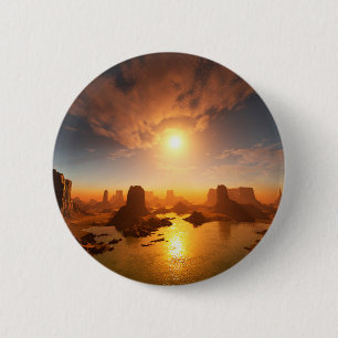 Macaron Rond 5 Cm Le monde d'Uknown