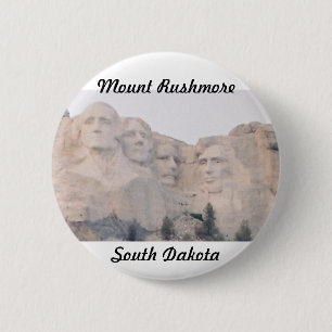 Macaron Rond 5 Cm Le mont Rushmore