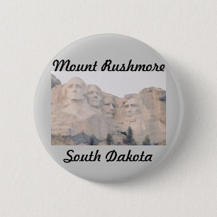 Macaron Rond 5 Cm Le mont Rushmore