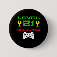 Le niveau 21 a ouvert le 21ème Gamer de chemise de